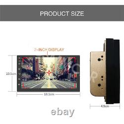 Double DIN Car Stereo Touch Screen Radio Android 8.0 Player GPS Navigation WiFi