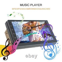 Double DIN Car Stereo Touch Screen Radio Android 8.0 Player GPS Navigation WiFi