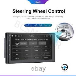 Double Din Car Stereo Radio BT GPS WIFI USB Video Player Head Unit 4G+64G Camera