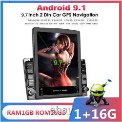 Double Din GPS WIFi Car Stereo Radio 9.7in Bluetooth USB Touch Screen MP5 Player