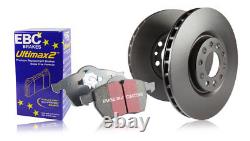 EBC Front Brake Discs & Ultimax Pad for Landrover Range Rover (P38) 4.0 (9602)