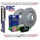 Ebc Rear Ultimax Brake Discs Greenstuff Pads For Range Rover P38 4.6 9402