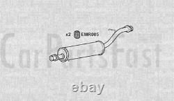 Exhaust Middle Box Land Rover Range Rover 4.6 Petrol ATV 09/1994 to 10/1996