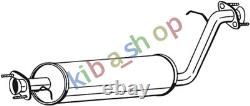 Exhaust System Middle Silencer Fits Land Rover Range Rover II 25d 0794-0302