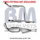 Fit With Land Range Rover Catalytic Converter Exhaust 90855 4.0 Fitting Kit Inc