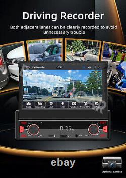 For Apple Carplay 1 Din Car Stereo Radio Head Unit Multimedia MP5 Player Camera