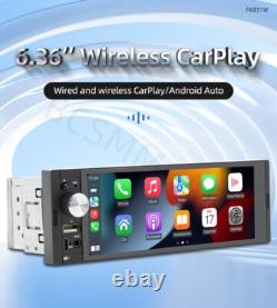 For Apple Carplay Android Auto Car Stereo Radio 6.86in Touch Screen Bluetooth