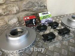 Front Pagid Brake Discs & Brembo Pads & Fitting Accessories Fits Range Rover