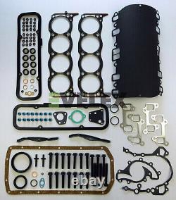 Full Engine Head Gasket Set And Bolts For Range Rover & Discovery V8