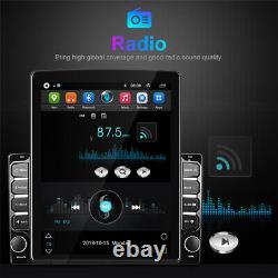 GPS Navigation 2DIN Android9.1 9.7in Car Stereo Radio Player WIFI Free Camaera