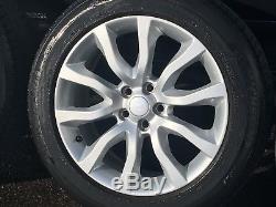 Genuine 20 Range Rover Vogue Sport Discovery Alloy Wheels Michelin Tyres
