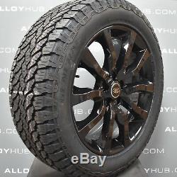 Genuine Land Rover Discovery 5 L462 20 Inch Black Alloy Wheels & Tyres X4