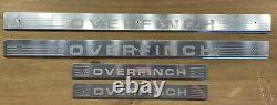 Genuine Overfinch P38 Range Rover 1994 2002 Sill Protector Kick Plates