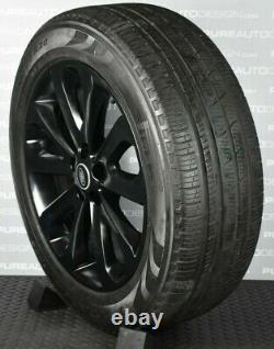 Genuine Range Rover 20 Alloy Wheels Pirelli Tyres VIPER GLOSS BLACK x 4 TPMS