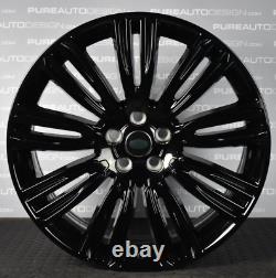 Genuine Range Rover L405 22 9012 Alloy Wheels REFURBISHED BLACK -Yours For Ours