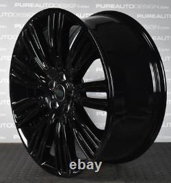 Genuine Range Rover L405 22 9012 Alloy Wheels REFURBISHED BLACK -Yours For Ours