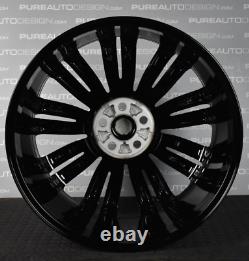 Genuine Range Rover L405 22 9012 Alloy Wheels REFURBISHED BLACK -Yours For Ours