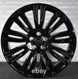 Genuine Range Rover L405 22 9012 Alloy Wheels REFURBISHED BLACK -Yours For Ours