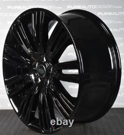 Genuine Range Rover L405 22 9012 Alloy Wheels REFURBISHED BLACK -Yours For Ours