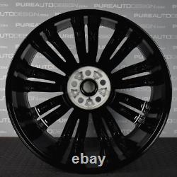 Genuine Range Rover L405 22 9012 Alloy Wheels REFURBISHED BLACK -Yours For Ours