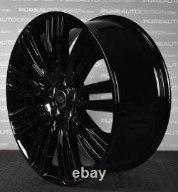 Genuine Range Rover L405 22 9012 Alloy Wheels REFURBISHED BLACK -Yours For Ours