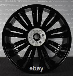 Genuine Range Rover L405 22 9012 Alloy Wheels REFURBISHED BLACK -Yours For Ours