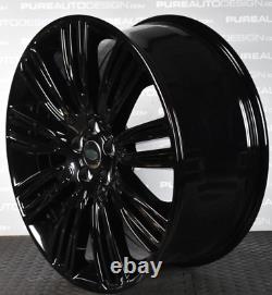 Genuine Range Rover L405 22 9012 Alloy Wheels REFURBISHED BLACK -Yours For Ours