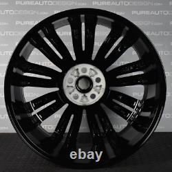 Genuine Range Rover L405 22 9012 Alloy Wheels REFURBISHED BLACK -Yours For Ours