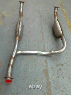 Genuine Range Rover P38 4.0l/4.6l V8 Petrol Front Downpipes With Cat Wcd105350