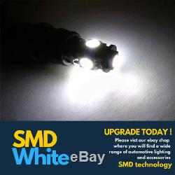 H7 100w Super White Xenon (499) 12v Dipped Headlight Bulbs + Led 501 Sidelights