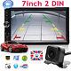 Hd Touch In Dash Car Stereo Mp5 Player 7 Bluetooth Fm Radio Tf/usb 2 Din+camera