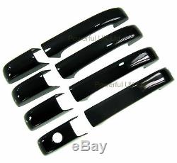 Java Black replacement door handle covers Range Rover P38 skins kit HSE DSE 4.6