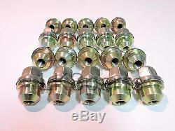 LAND ROVER DISCOVERY 2 RANGE ROVER P38 Wheel Lug Nuts Set x20 ANR3679 New