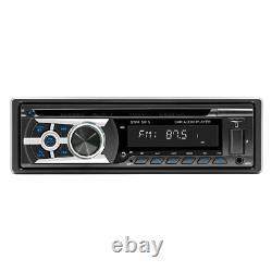 LCD Car Radio 1 DIN Bluetooth Stereo MP3 Player USB/TF/FM Head Unit CD VCD DVD