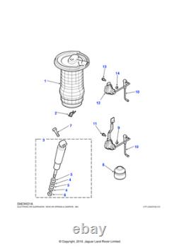 Land Rover Genuine Sensor Height Rear Suspension Fits Range Rover Classic