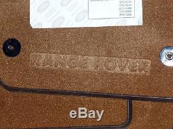 Land Rover OEM Range Rover P38 1995-2002 Genuine Walnut/Saddle Carpet Mat Set