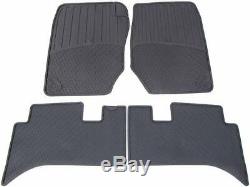 Land Rover STC8520AA Front and Rear Rubber Floor Mats for Range Rover P38