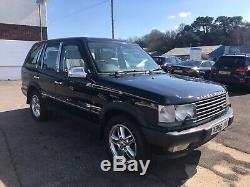 Landrover Range Rover P38 4.6 Vogue 2001 4.6 CC Java Black Oxford Leather Lpg