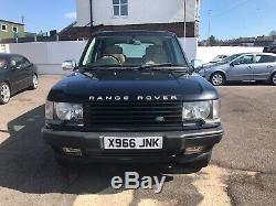 Landrover Range Rover P38 4.6 Vogue 2001 4.6 CC Java Black Oxford Leather Lpg