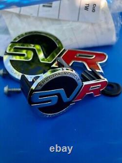 Logo X 4 Pack Svr Sv R RANGE ROVER Defender Freelander Concoction Original