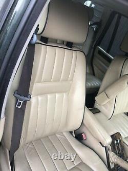 Lot12 RANGE ROVER P38 Electric Leather Seats Cream Green Piping Vogue SE TV