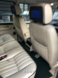 Lot12 RANGE ROVER P38 Electric Leather Seats Cream Green Piping Vogue SE TV
