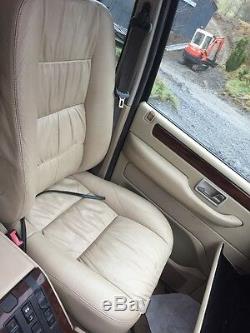 Lot2 RANGE ROVER P38 Cream Leather Front Rear Seats And Trim 2001 TV Screens