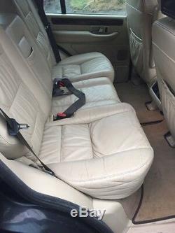 Lot2 RANGE ROVER P38 Cream Leather Front Rear Seats And Trim 2001 TV Screens