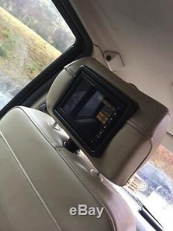 Lot2 RANGE ROVER P38 Cream Leather Front Rear Seats And Trim 2001 TV Screens