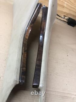 Lot3 RANGE ROVER P38 Centre Console Wood Walnut Cream Genuine Autobiography