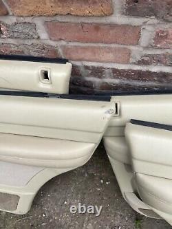 Lot8 RANGE ROVER P38 Door Cards 94 To 02 Cream Set Of 4