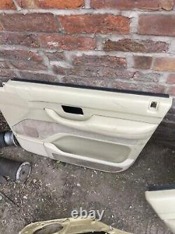 Lot8 RANGE ROVER P38 Door Cards 94 To 02 Cream Set Of 4