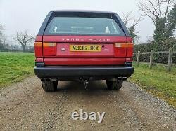 Low mileage Range Rover P38 4.0SE long MOT