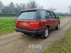 Low mileage Range Rover P38 4.0SE long MOT